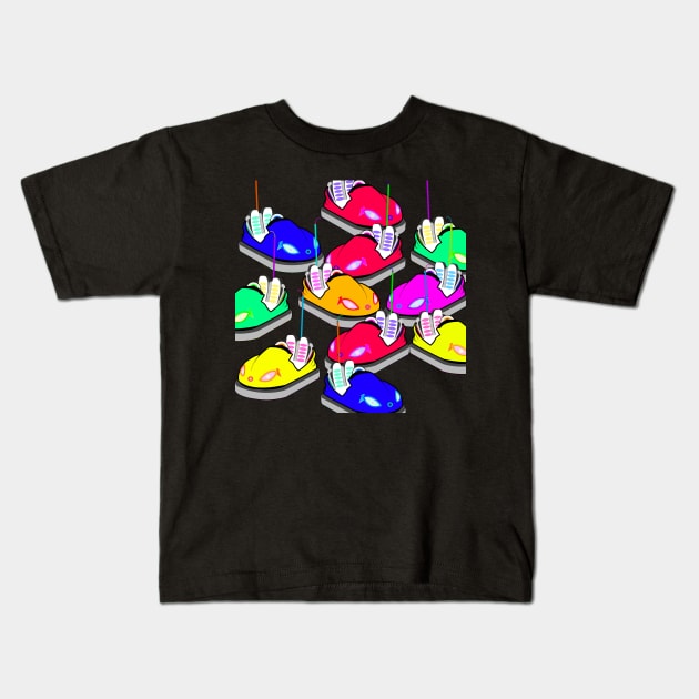 Autodrome Kids T-Shirt by momomoma